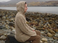ravelry Nikaousa Recipe for a Rustic Jacket